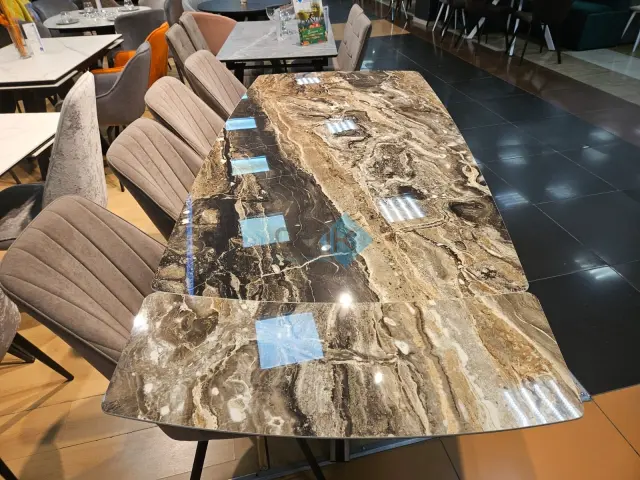 Стол DKP180 Amadeus (керамогранит глянцевый) 5