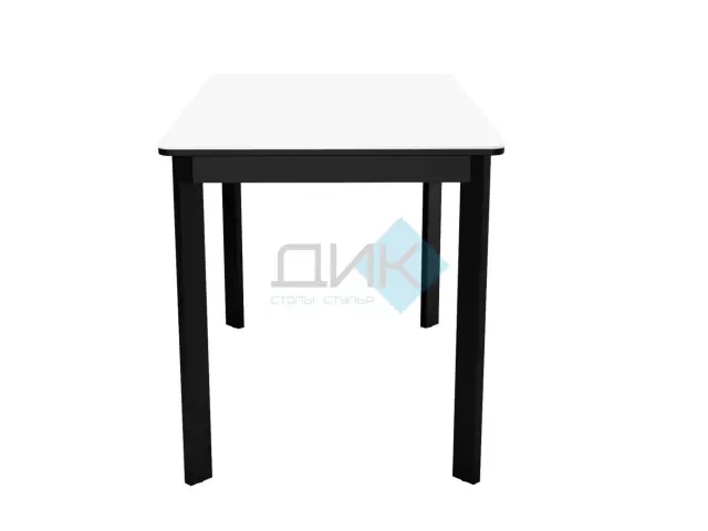 Стол LK90 Mono white (керамогранит матовый) 5