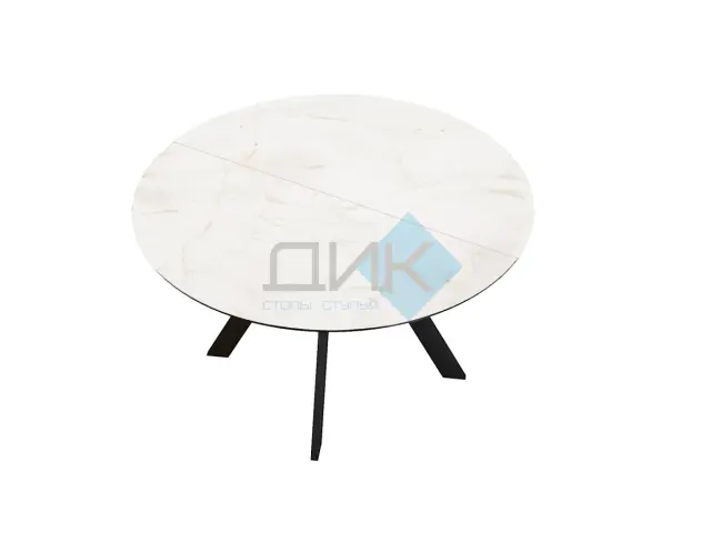 Стол SKC120 Ostra Bianco (керамогранит глянец) 2