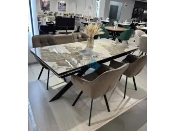 Стол EKX180 PANDORA (Керамогранит глянец)