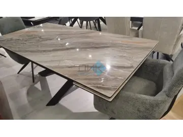 Стол EKX180 Venetian Brown Light (керамогранит глянец)