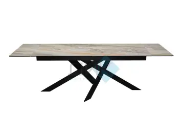 Стол EKX180 Venetian Brown Light (керамогранит глянец)