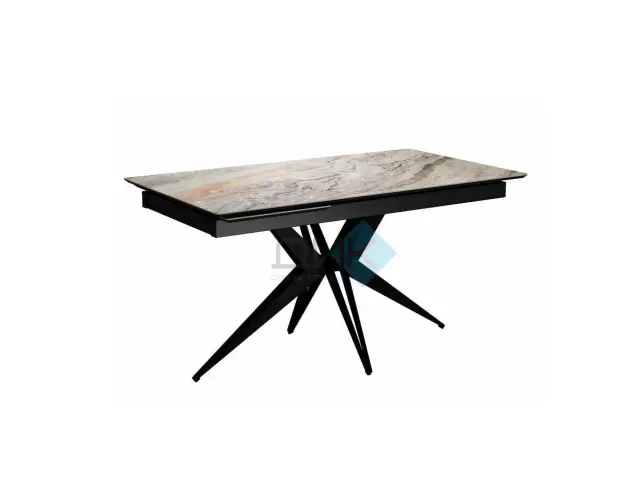 Стол DKS140 Venetian Brown Light (керамогранит глянец) 1