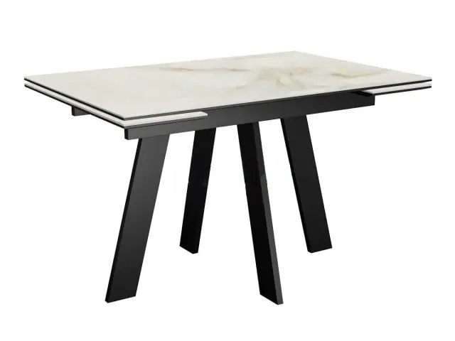Стол SKM110 Ostra Bianco (керамогранит глянцевый) 1