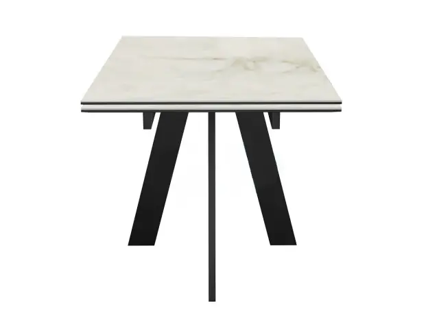 Стол SKM110 Ostra Bianco (керамогранит глянцевый) 4