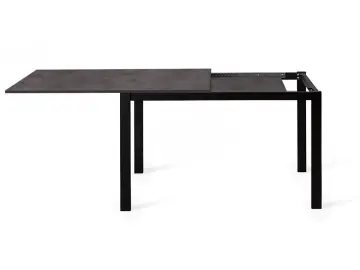 Стол L110 хромикс бронза/черные раздвижной