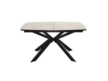 Стол B140 Хромикс белый раздвижной