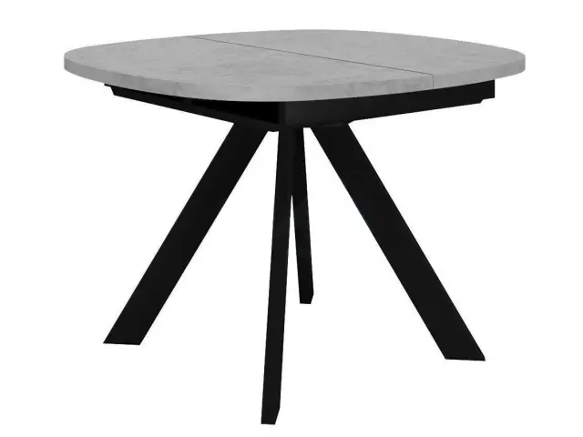 Стол B110 Бетон квадратный раздвижной 1