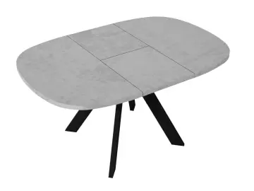 Стол B110 Бетон квадратный раздвижной