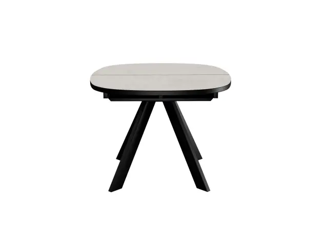 Стол B110 Хромикс белый квадратный раздвижной 5