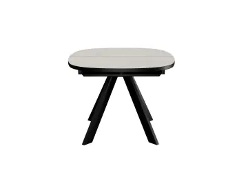 Стол B110 Хромикс белый квадратный раздвижной