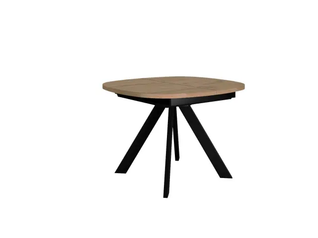 Стол B110 Дуб Галифакс квадратный раздвижной 1