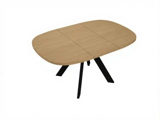 Стол B110 Дуб Каселла квадратный раздвижной 4