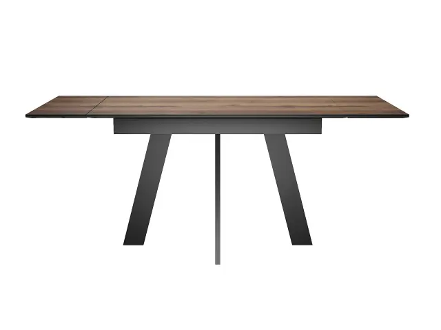 Стол WINGS Дуб делано/Черный раздвижной 4