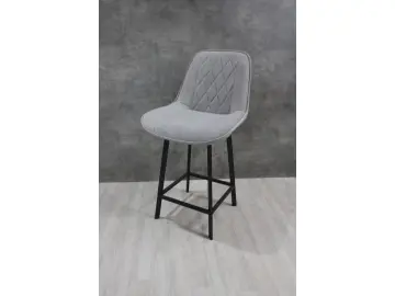 Стул полубарный РОМБ-R поворотный с конусными опорами