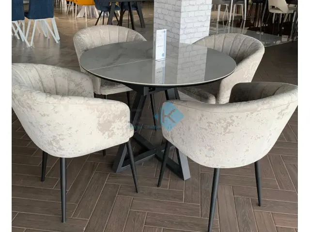 Стул 442 поворотный M02 бежевый 3