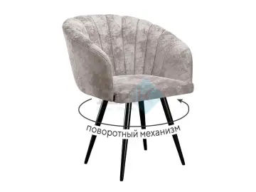 Стул 442 поворотный M02 бежевый