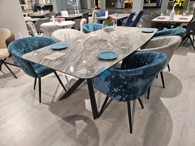 Стул 442 поворотный M19 бирюза 5