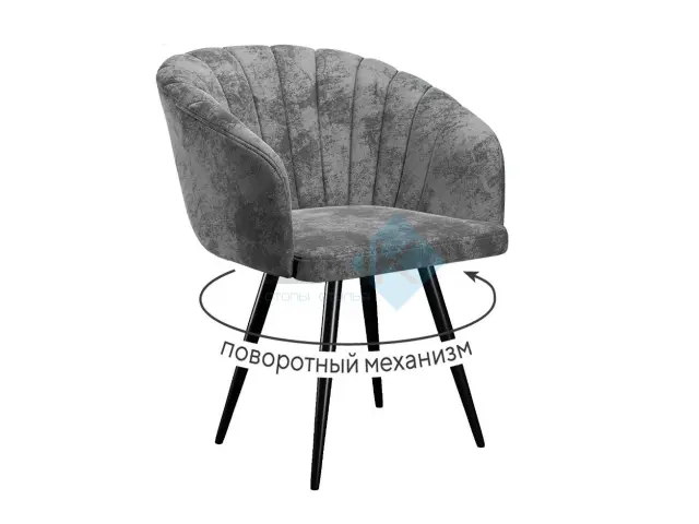 Стул 442 поворотный M14 серый 1