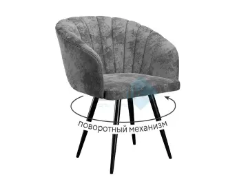 Стул 442 поворотный M14 серый