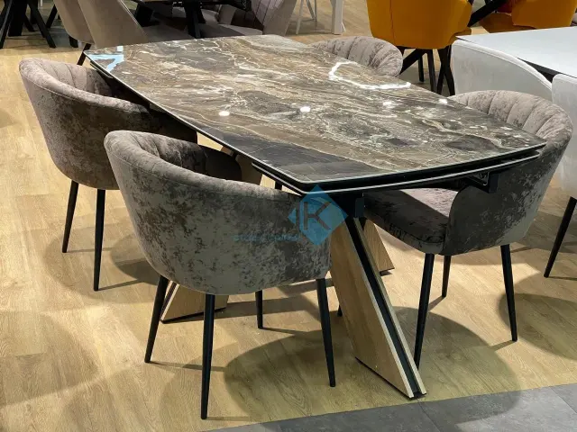 Стул 442 поворотный M05 шоколад 4