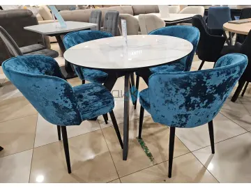 Стул 348 поворотный M19 бирюза