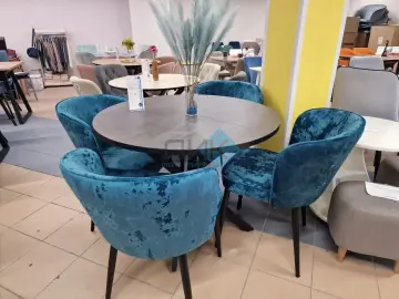 Стул 348 поворотный M19 бирюза