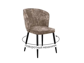 Стул 348 поворотный M05 шоколад