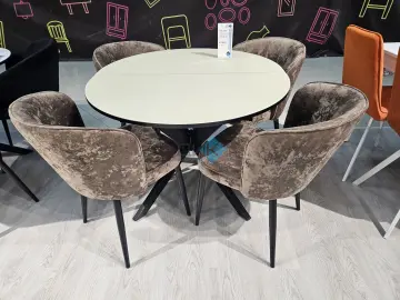 Стул 348 поворотный M05 шоколад