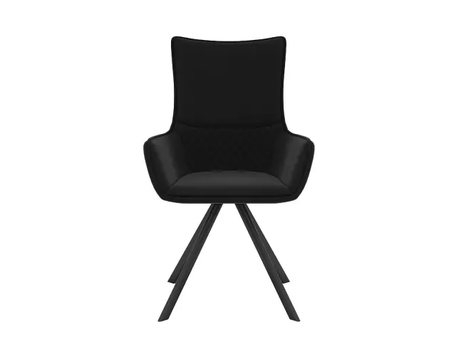 Стул 289 поворотный К21 черный 2