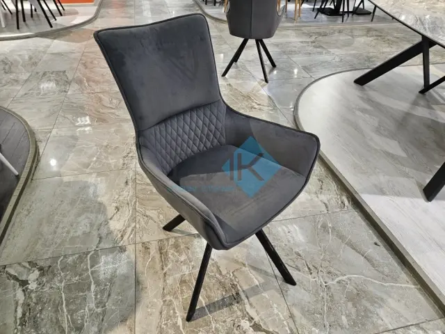 Стул 289 поворотный К21 черный 4