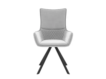 Стул 289 поворотный E28 светло-серый