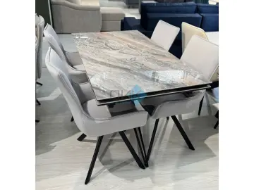 Стул 289 поворотный E28 светло-серый