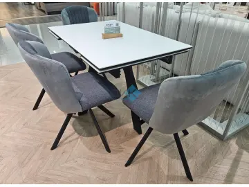 Стул 299 поворотный NS13 GRAPHITE/C56 серый