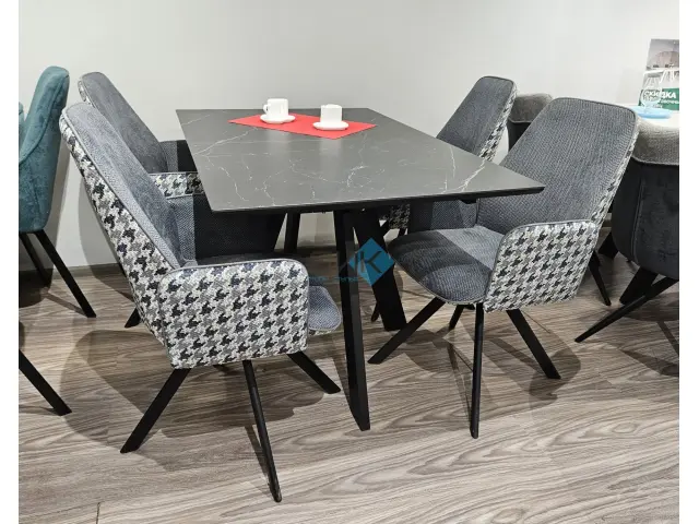 Стул 293 поворотный SB6/A3 светло-серый 4