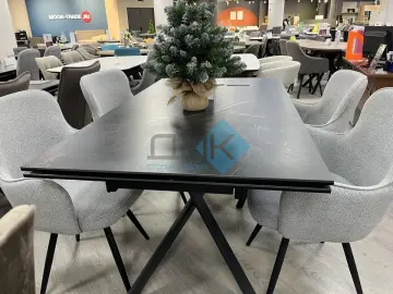 Стул 503 поворотный SB6 светло-серый