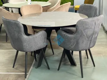 Стул 503 поворотный SB6 светло-серый