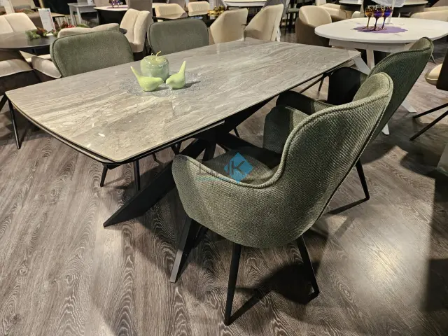 Стул 503 поворотный SB1 зеленый 3