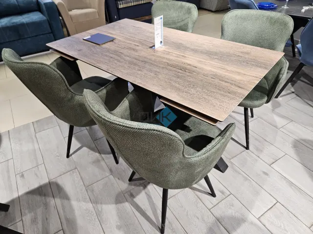 Стул 503 поворотный SB1 зеленый 5