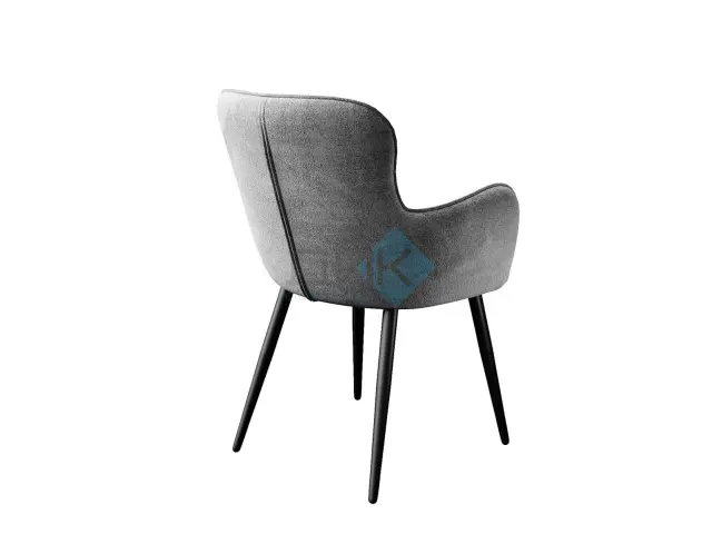 Стул 503 поворотный TW09 светло-серый 3