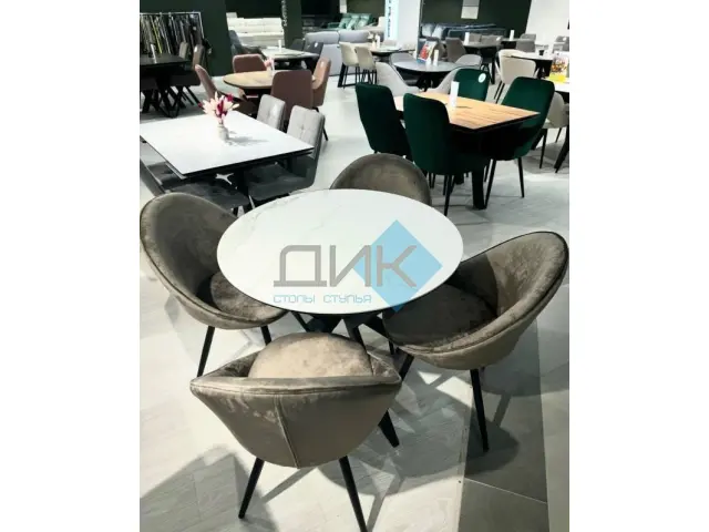 Стул 234 поворотный M05 шоколад 3