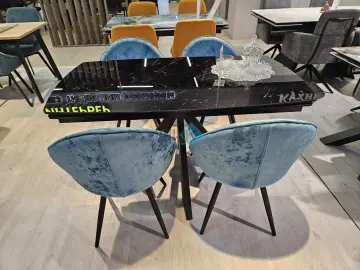 Стул 234 поворотный M19 бирюза