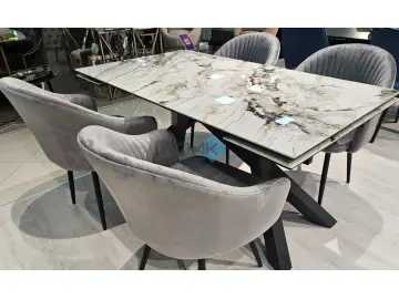 Стул 439 поворотный C56 серый