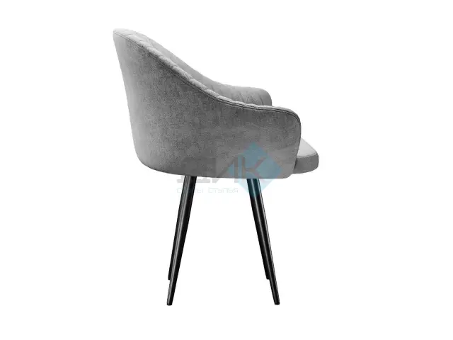 Стул 439 TW09 светло-серый поворотный 3