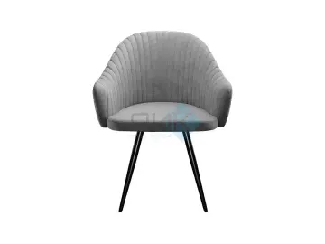 Стул 439 TW09 светло-серый поворотный