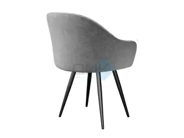 Стул 439 TW09 светло-серый поворотный