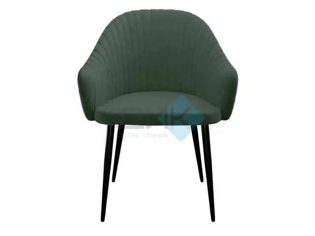 Стул 439 TW14 зеленый поворотный 5