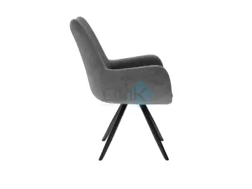 Стул 351 поворотный BL13 серый