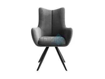 Стул 351 поворотный BL13 серый