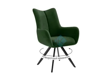 Стул 351 поворотный BL10 зеленый
